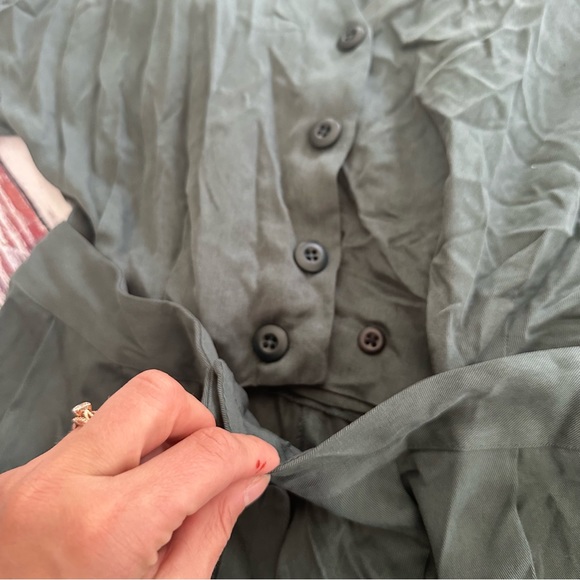 VETTA The Two Piece Midi Dress in Green - Picture 9 of 11